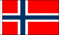 Norway Table Flags